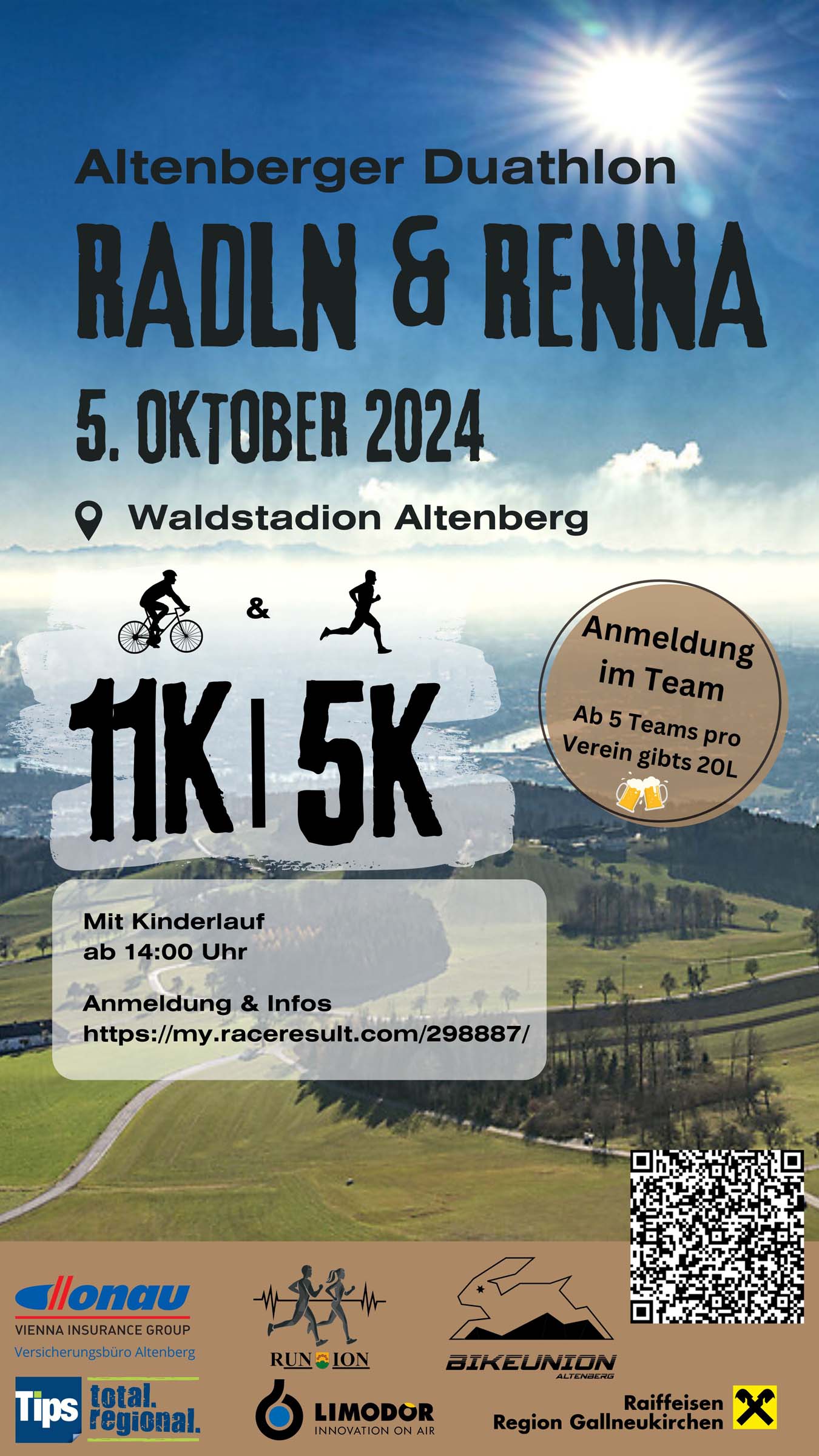 Flyer Radln und Renna