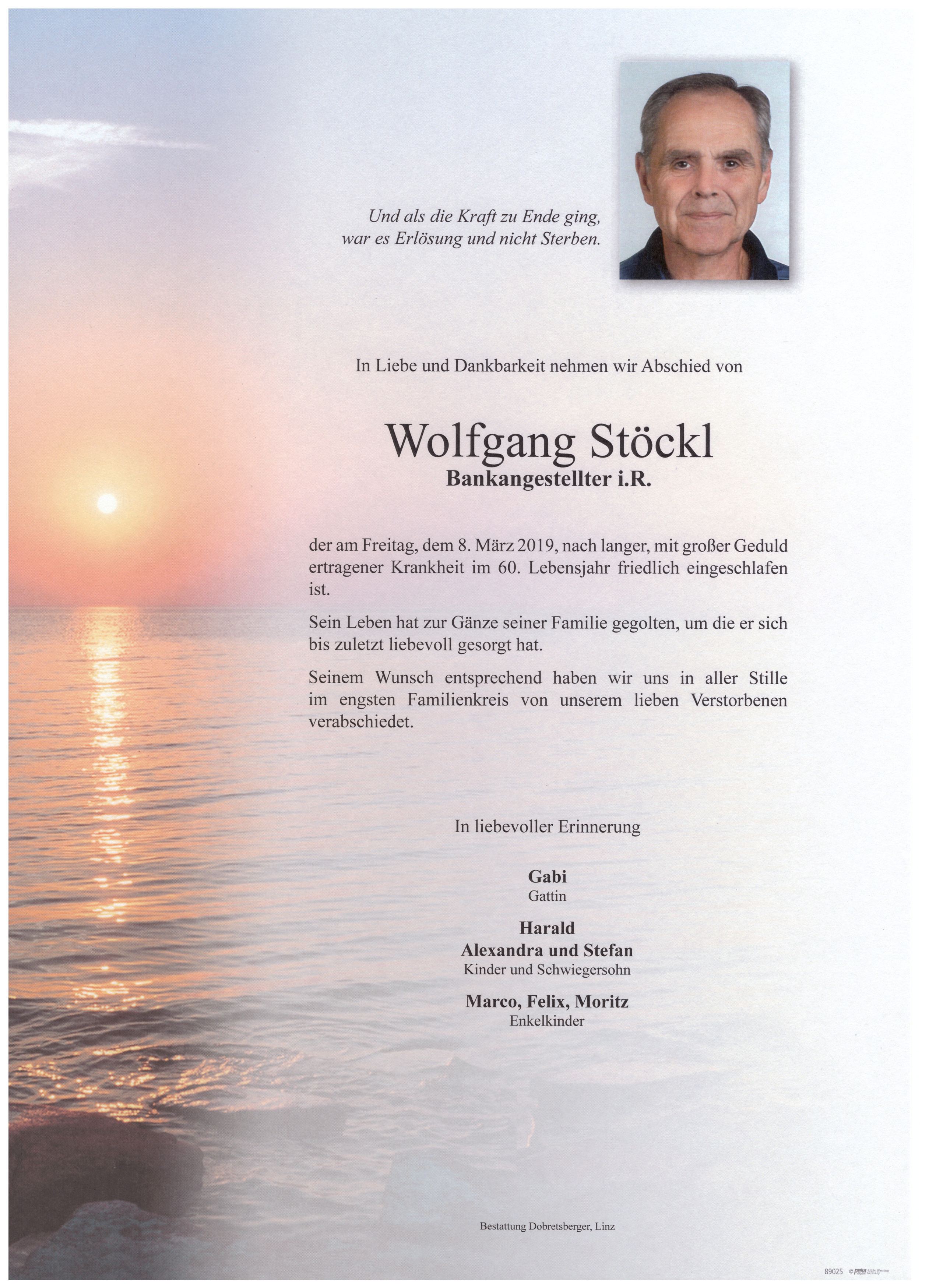 Partezettel Wolfgang Stöckl